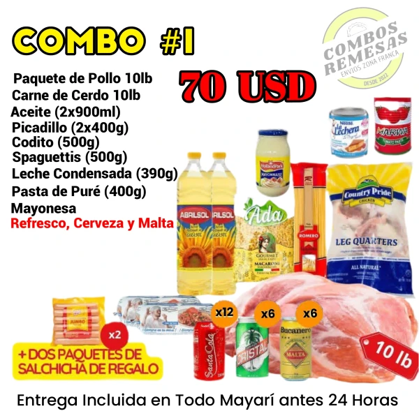 Combo #1's foto | Zona Franca Tienda Virtual |  BizneCubano